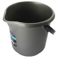 Addis 10Ltr Plastic Bucket Metallic 9642