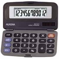 Aurora Foldout Port Handheld Calc Black