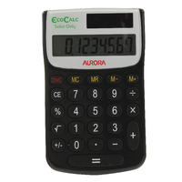 Aurora Ecocalc 8Digit Pocket Calc EC101
