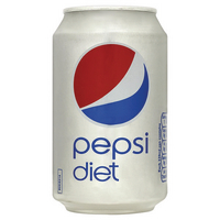 PEPSI DIET 330ML CAN PK24 3386