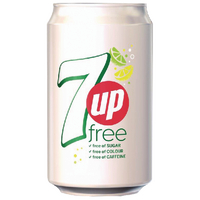 7Up Diet 330ml Can Pk24 3389