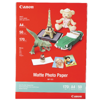 Canon Matt Photo Paper A4 Pack of 50 MP-101