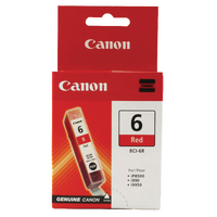 Canon Inkjet Cartridge BCI-6R Red
