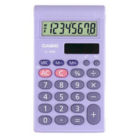 Casio Pocket Calc 8Digit SL-460L-S-UH