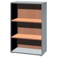 Germania Low Bookcase 2 Shelf Silv/Pear