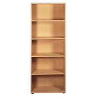 Power Bookcase H1800mm Beech 987-02
