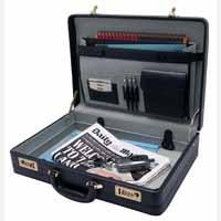 Briefcase Expander PVC Black 2272