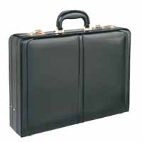 Briefcase Exec Expander Black 2287DT