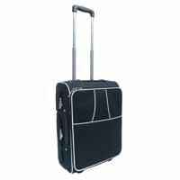 Masters Belmont Trolley Case Black/White