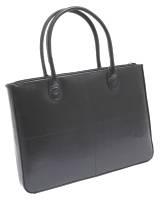 Masters Ladies Leather Laptop Bag Black