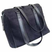 Masters Brushed Cord Laptop Bag Blk 2384