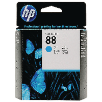 HP C9386AE (88) Original Cyan (9ml) Ink Cartridge