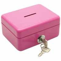 Helix Mini Money Box Pink W91010
