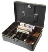 Helix High Capacity Cash Box Anthracite
