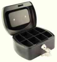 Q-Connect 6in CashBox Black