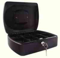 Q-Connect 12in CashBox Black