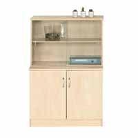 Polaris Glazed Bookcase Maple