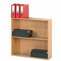 Sirius Low Open Bookcase Maple