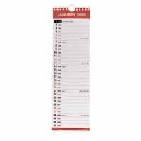 Monthly Engagement Calendar Slim 2009