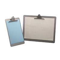 Lloyd Acrylic Clipboard Foolscap White