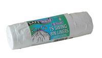 Swing Bin Liners Roll 15 Pk4 Tie 0442