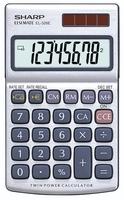 Sharp Pocket Calc 8-digit Silv EL-326EB