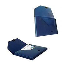 Snopake Document Box 25 Dark Blue 12845