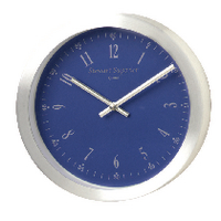 Radio Controlled Aluminium Wall Clock