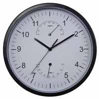 Stewart Wall Clock Temp/Baro Pressure