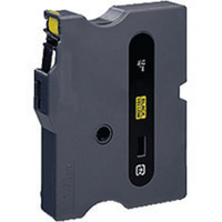 Original Brother P-Touch Labels Black on Yellow TX631