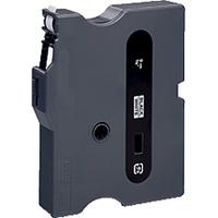 Original Brother P-Touch Tape Black on White TX221