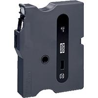 Original Brother P-Touch Tape Black on White TX241
