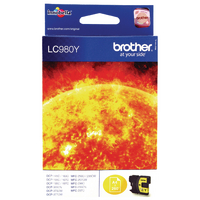 Brother Ink Cartridge LC980Y Yellow