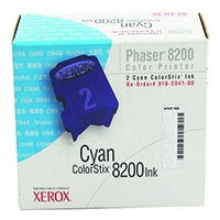 Original Xerox Phaser 8200 Colorstix 2 x Cyan