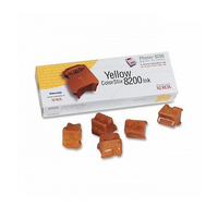 Original Xerox Phaser 8200 Colorstix 5 x Yellow