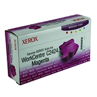 Original Xerox WorkCentre C2424 Solid Ink 3 x Magenta