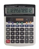 Q Connect Dual Powered Desktop Calculator 12-digit Adjustable Display