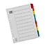 GREAT VALUE - A4 10-Part Multi-Colour Divider