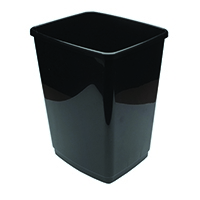 2Work 30L Swing Bin Base Only Black