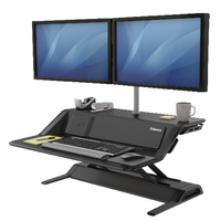 Fellowes Lotus DX Sit-Stnd Wkstn Blk