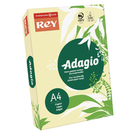 ADAGIO Rey Adagio Card A4 160gsm Canary (Ream 250) RYADA160X407