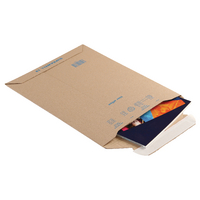 Blake Packaging Envelopes Kraft Brown Peel and Seal Corrugated Pocket 300gsm 280x200mm (Pack 100) - PCE19