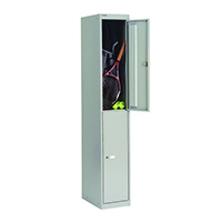 Bisley 2 Door Locker 305 Goose Grey
