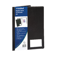 Guildhall L DISPLAY BOOK 12PKT A4 BLK