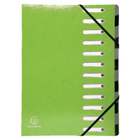Exacompta Iderama 12 Part File Lime