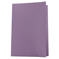 Guildhall Sq Cut Fldr Fc Mauve Pk100