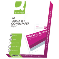 Q-Connect Prem IJet Ppr A4 90g Ream Wht