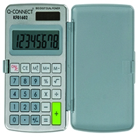 Q-Connect 8-Digit Pocket Calculator