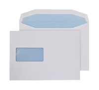 Q-Connect Machine Envelope 162x238mm Window Gummed 90gsm White (Pack of 500) KF02898