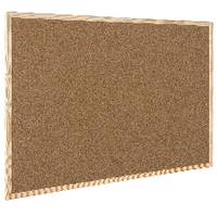 Q-Connect Lightweight Cork Noticeboard 600x900mm KF03567